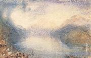 J.M.W. Turner The Bay of Uri from above Brunnen Sweden oil painting artist